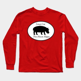 House Hippo Long Sleeve T-Shirt